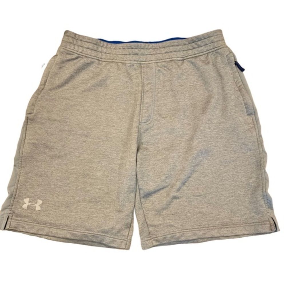 Under‎ Armour Gray Fleece Lined Athletic Shorts XL loose fit